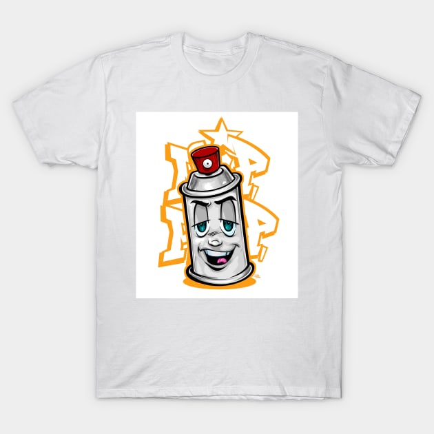 SPRAY CAN ART T-Shirt by MIAMIKAOS